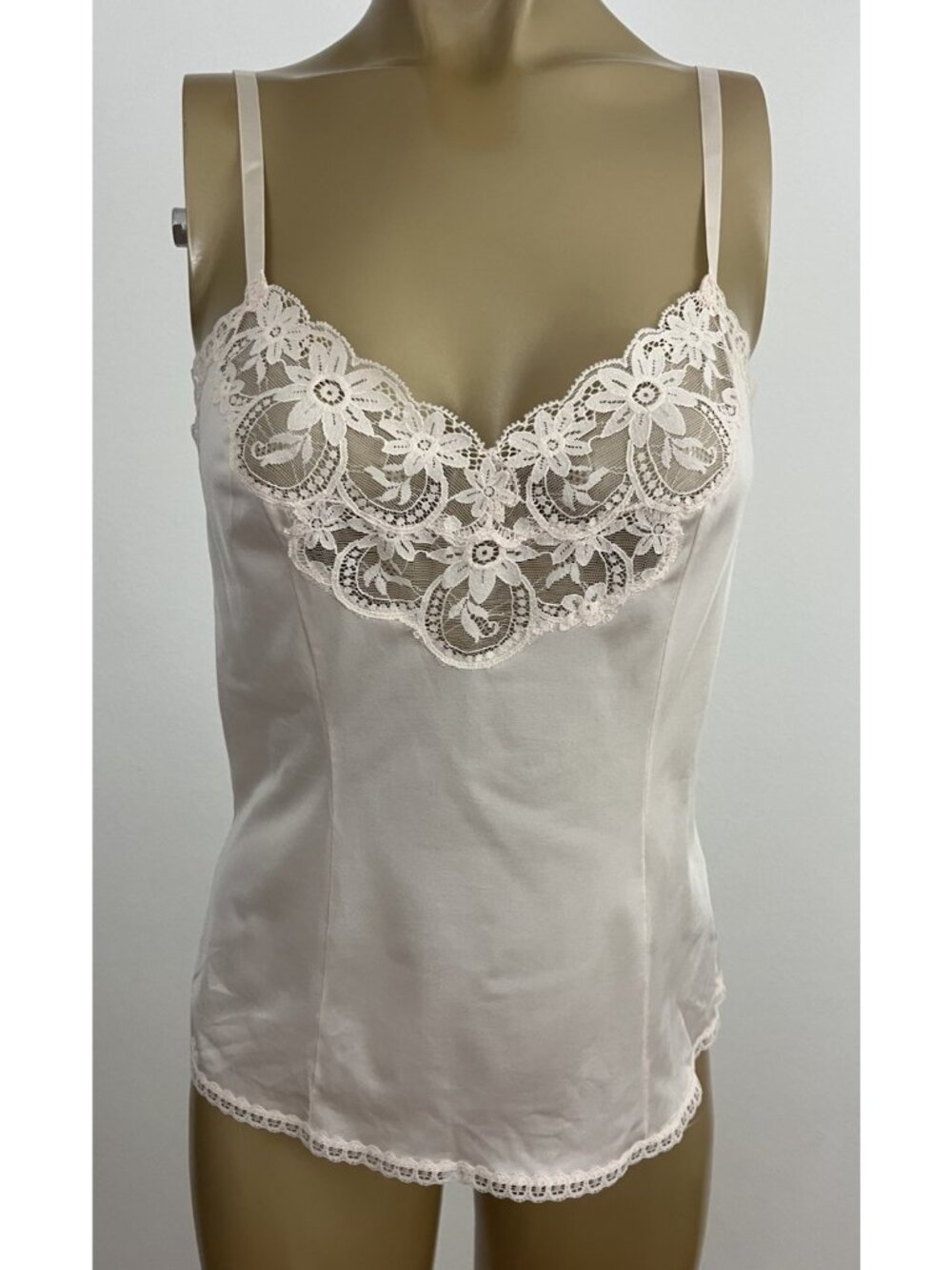 Vintage Vanity Fair Women's 32 Pale Pink Camisole Cami Top